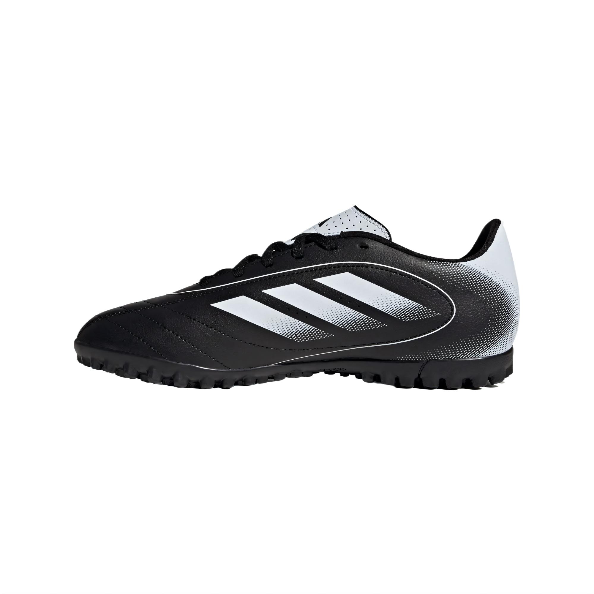 Adidas Футбольные бутсы TF Turf износостойкие и легкие, унисекс, черные