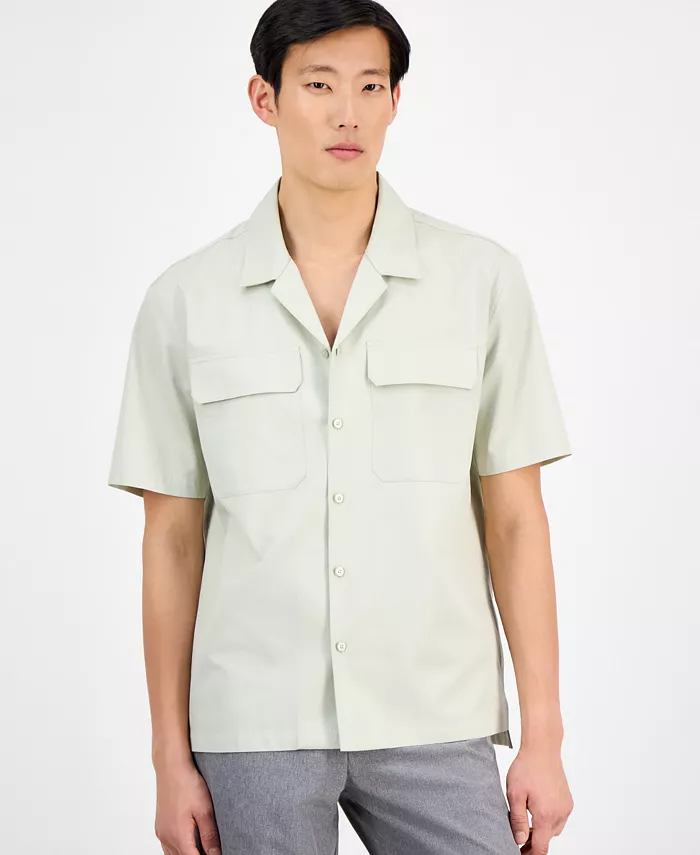 

Мужская рубашка Owen Pocket Alfani, загар/бежевый