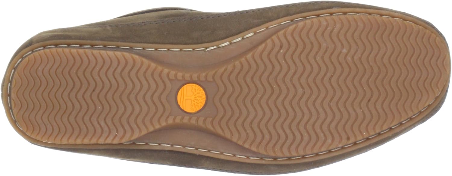 Timberland Men's Auburndale Venetian Slip-On, Brown Dark Brown Nubuck — фото 2
