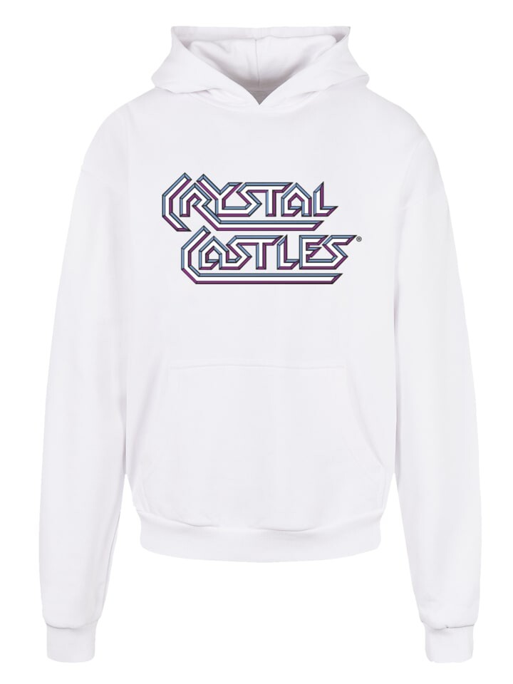 

Пуловер F4NT4STIC Heavy Hoodie Atari Crystal Castles Retro Gaming, белый