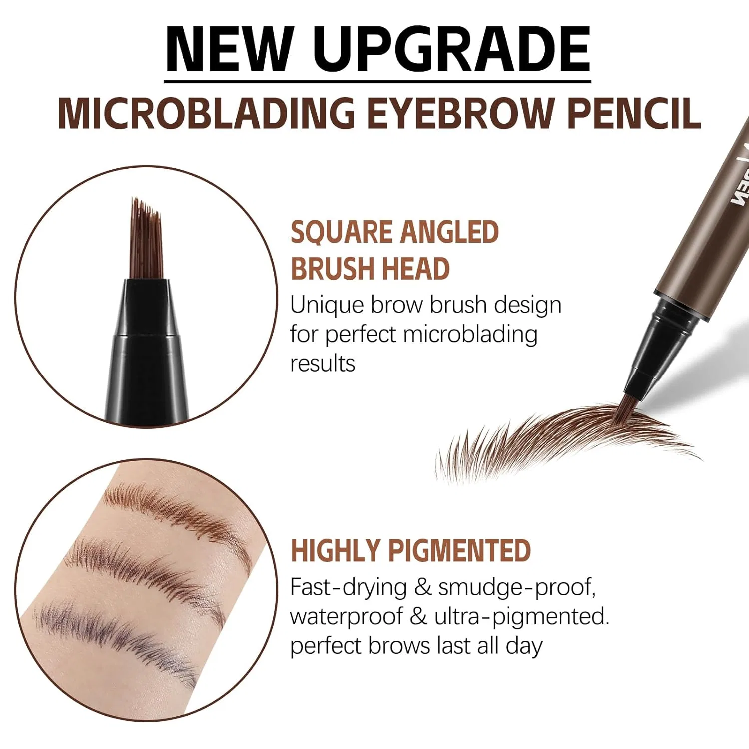 Жидкий карандаш для бровей «Microblading Eyebrow Pencils» от Boobeen Boobeen — фото 3