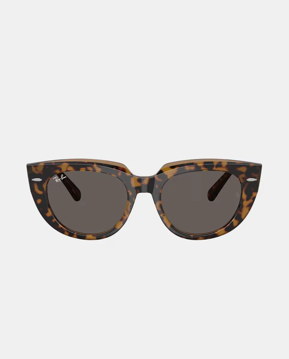 

Женские квадратные солнцезащитные очки серого цвета с инжекцией Ray-Ban, коричневый