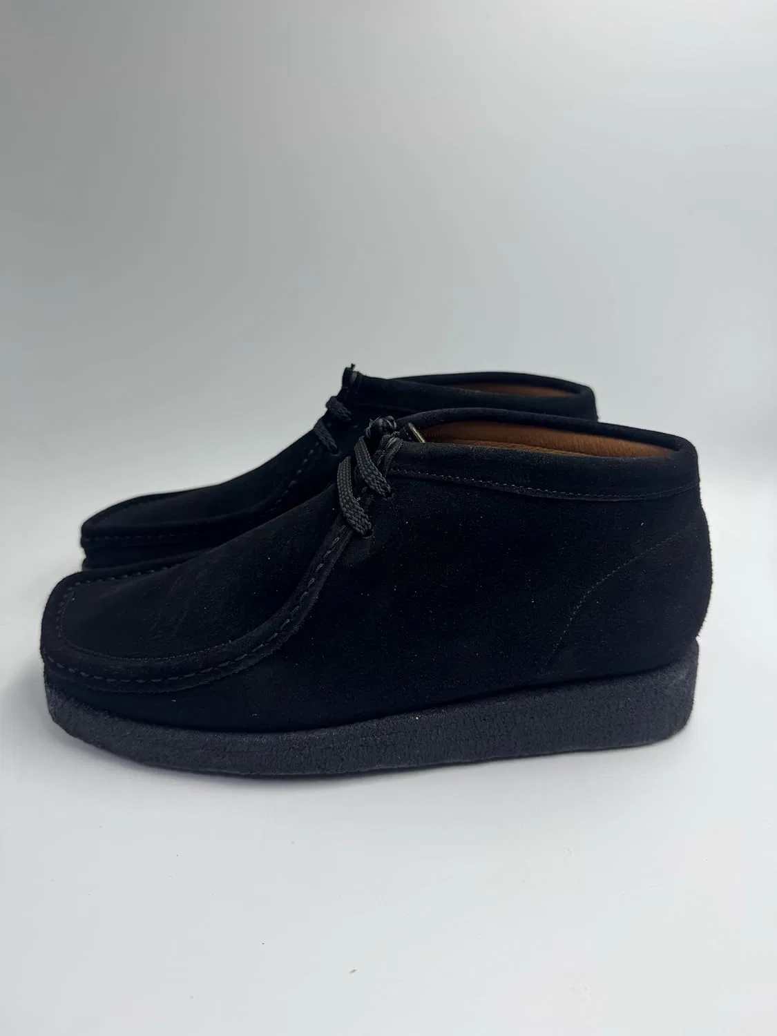 Мокасины из замши Padmore&Barnes, черный Padmore&Barnes(パドモア&バーンズ) — фото 3