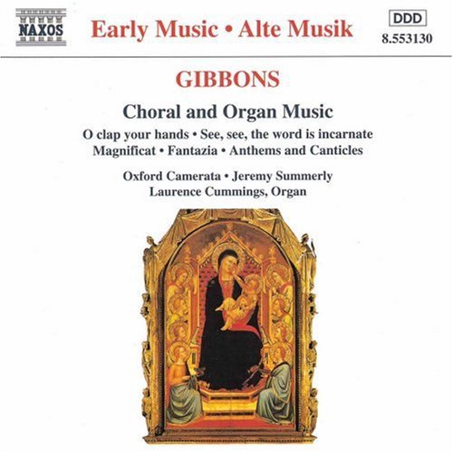 

CD диск Gibbons / Cummings / Summerly: Choral & Organ Music