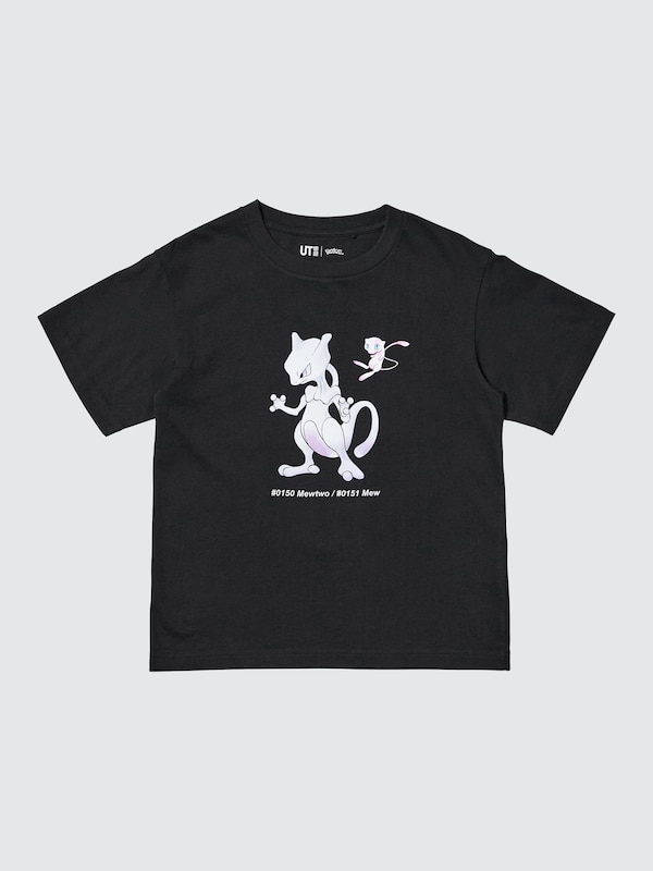 Футболка UT Pokémon Uniqlo, 09 black — фото 4