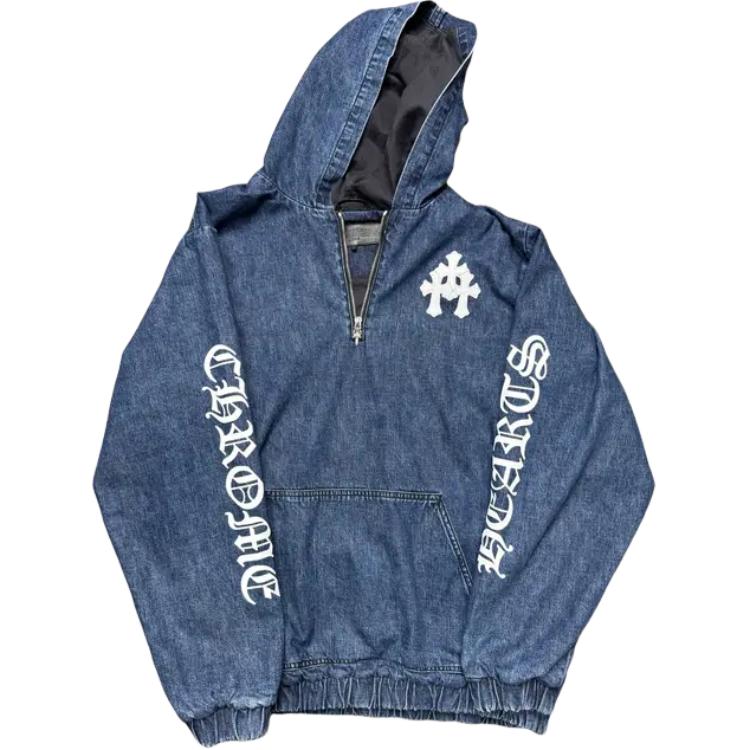 

Chrome Hearts Куртка мужская синяя, Blue