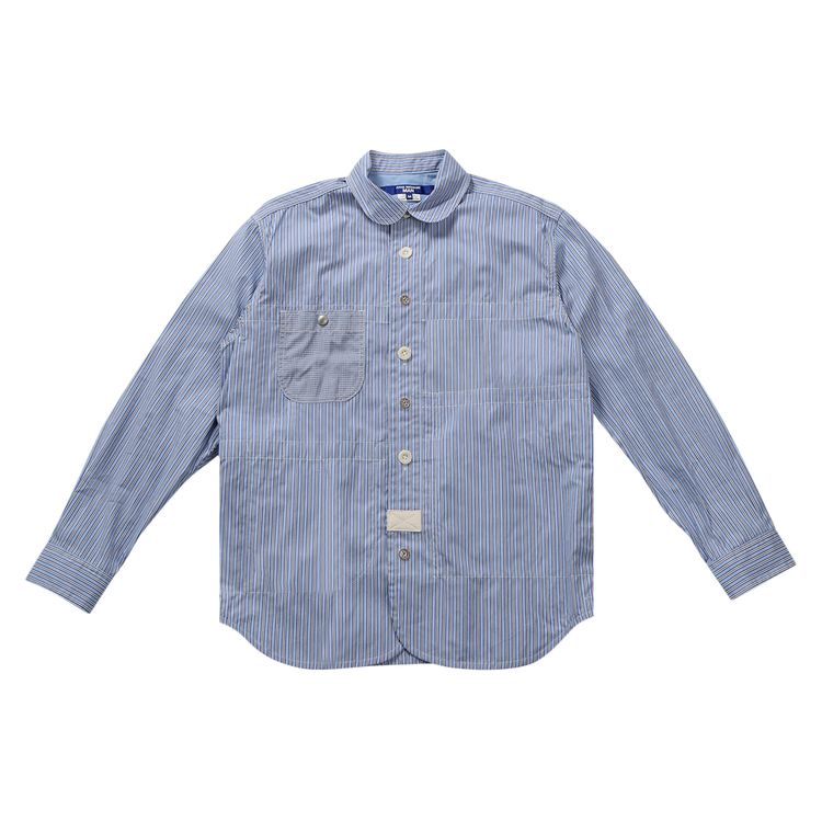 

Рубашка Junya Watanabe MAN Long-Sleeve Workwear Shirt 'Blue/Saxe/White', синий