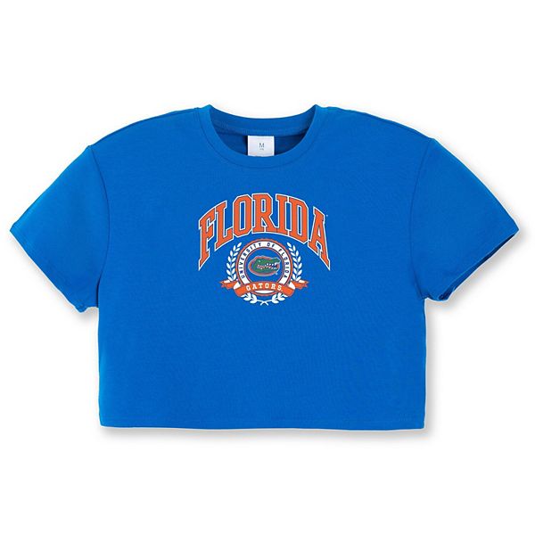 

Детская футболка cropped tri-blend florida gators laurels royal Zoozatz