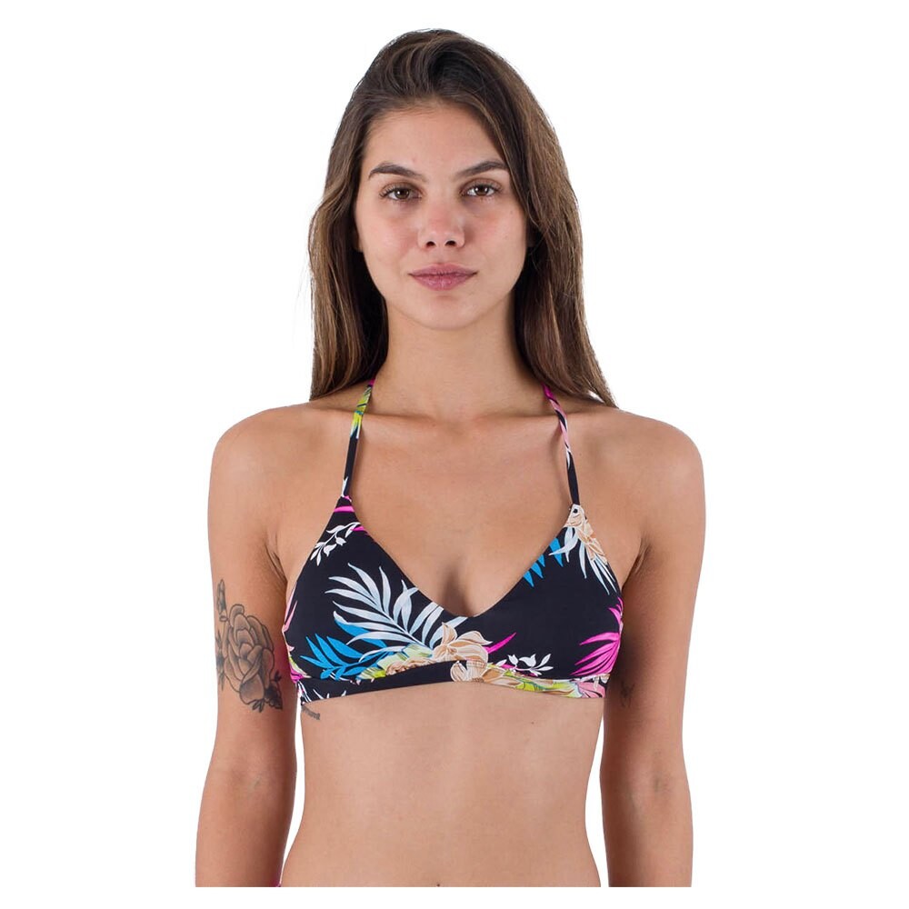 

Топ бикини Hurley Hana Adjustable, черный