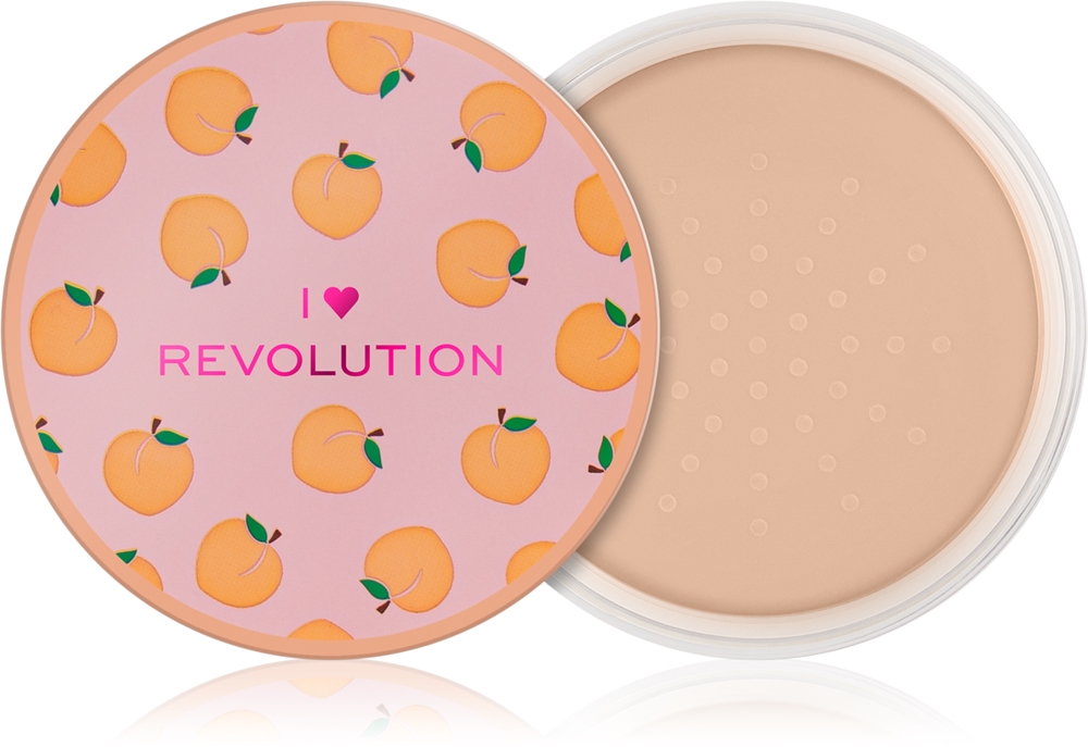 

Разрыхлитель прозрачный порошок I Heart Revolution, atspalvis peach 22 гр