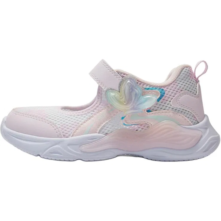 Детские кроссовки из износостойкой ткани Fabric Abrasion Resistant Low top Pink для детей 3-7 лет 361°KIDS