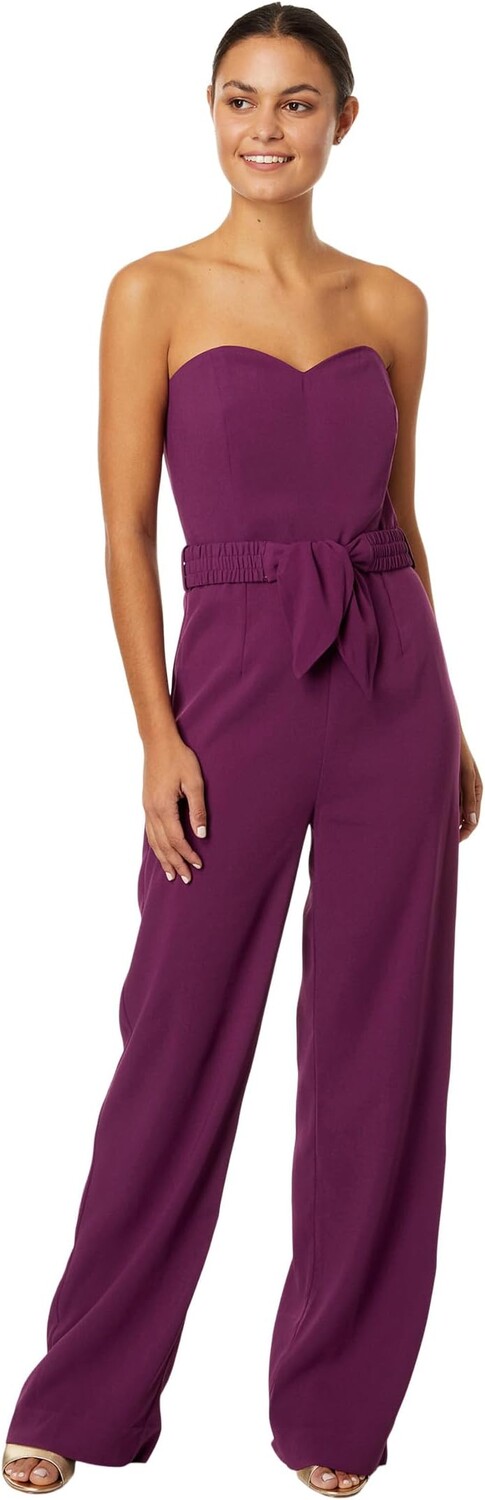 

Комбинезон Lilly Pulitzer Rosalie Strapless Jumpsuit, цвет Amarena Cherry