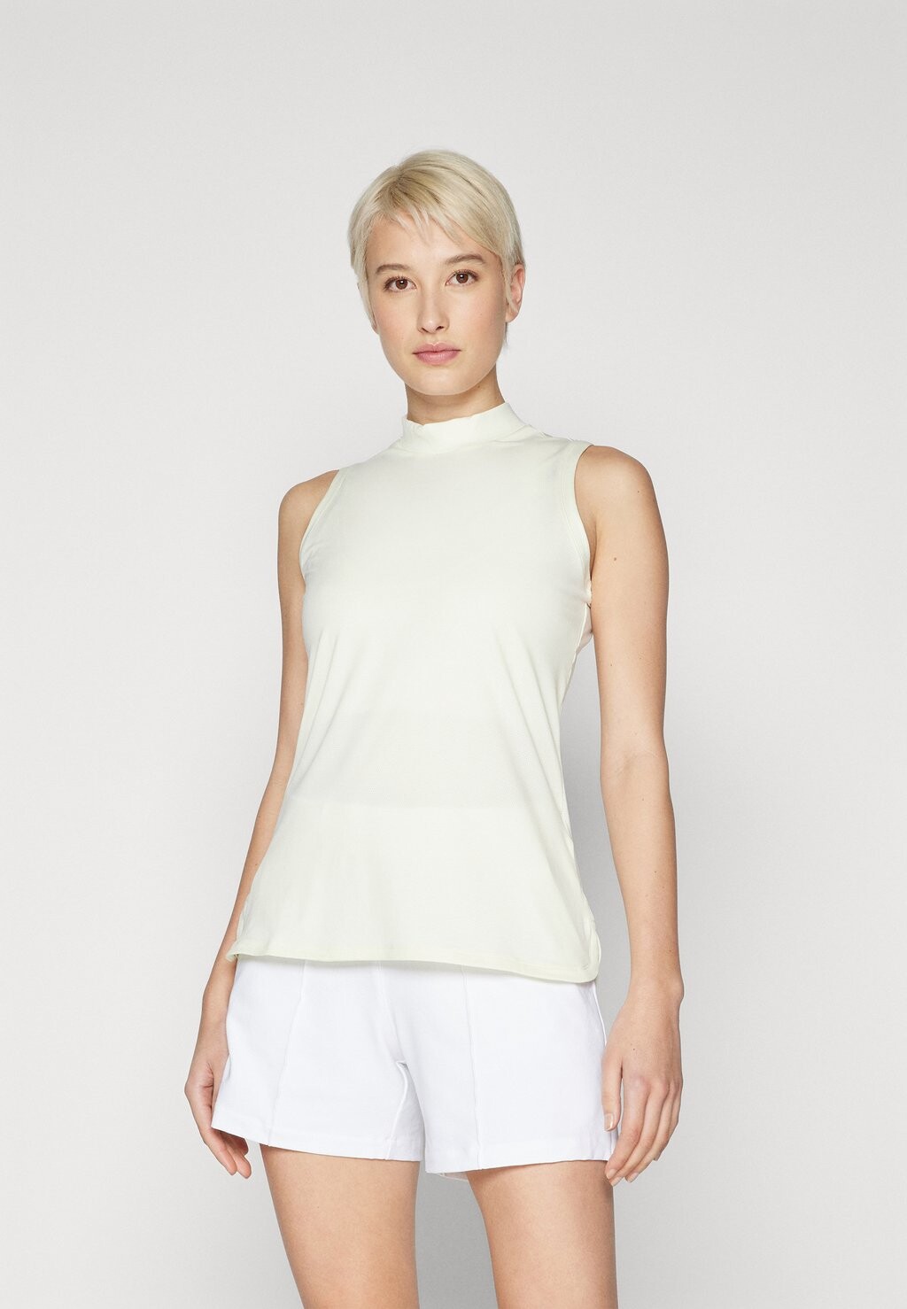 

Топ WOMENS ULTIMATE SLEEVELESS MOCK NECK adidas Golf, цвет ivory