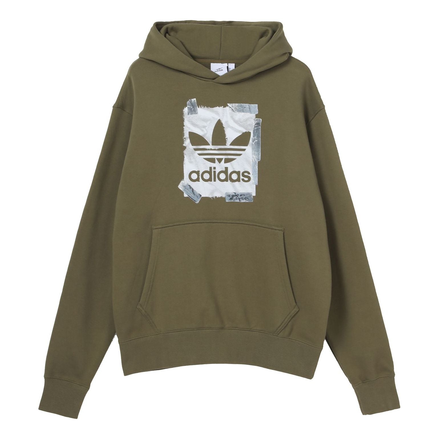 

Худи adidas originals Logo HL4102, зеленый