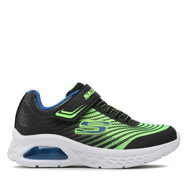 

Кроссовки Skechers Microspec Max II 403930L/BBLM Blk/Blue/Lime, черный