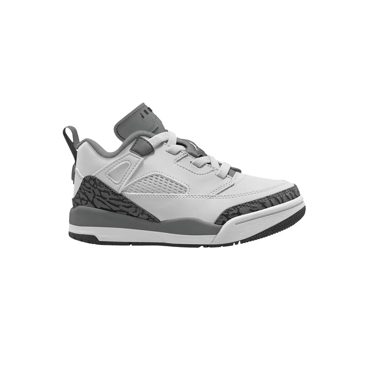 

Баскетбольные кроссовки Jordan Spizike Low для детей, белый/серый