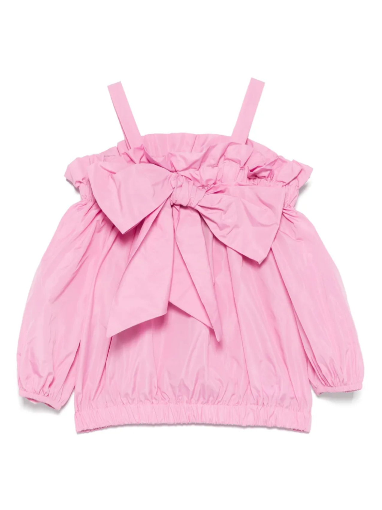

Блузка с бантом Miss Grant Kids, розовый