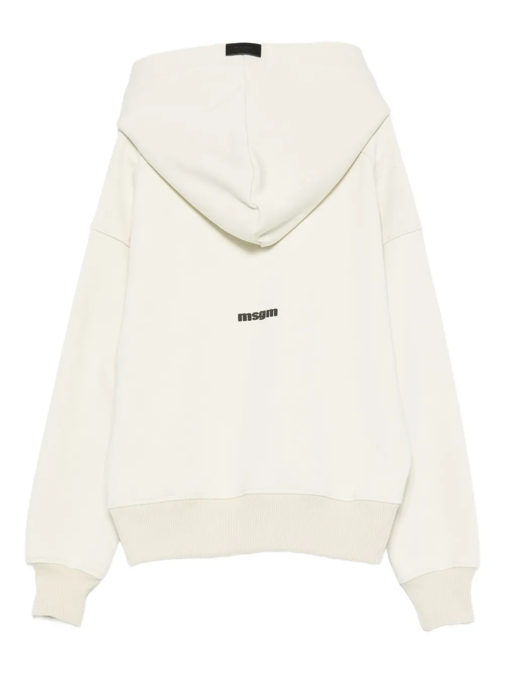 Худи с нашивкой-логотипом Msgm Kids, нейтральный — фото 2