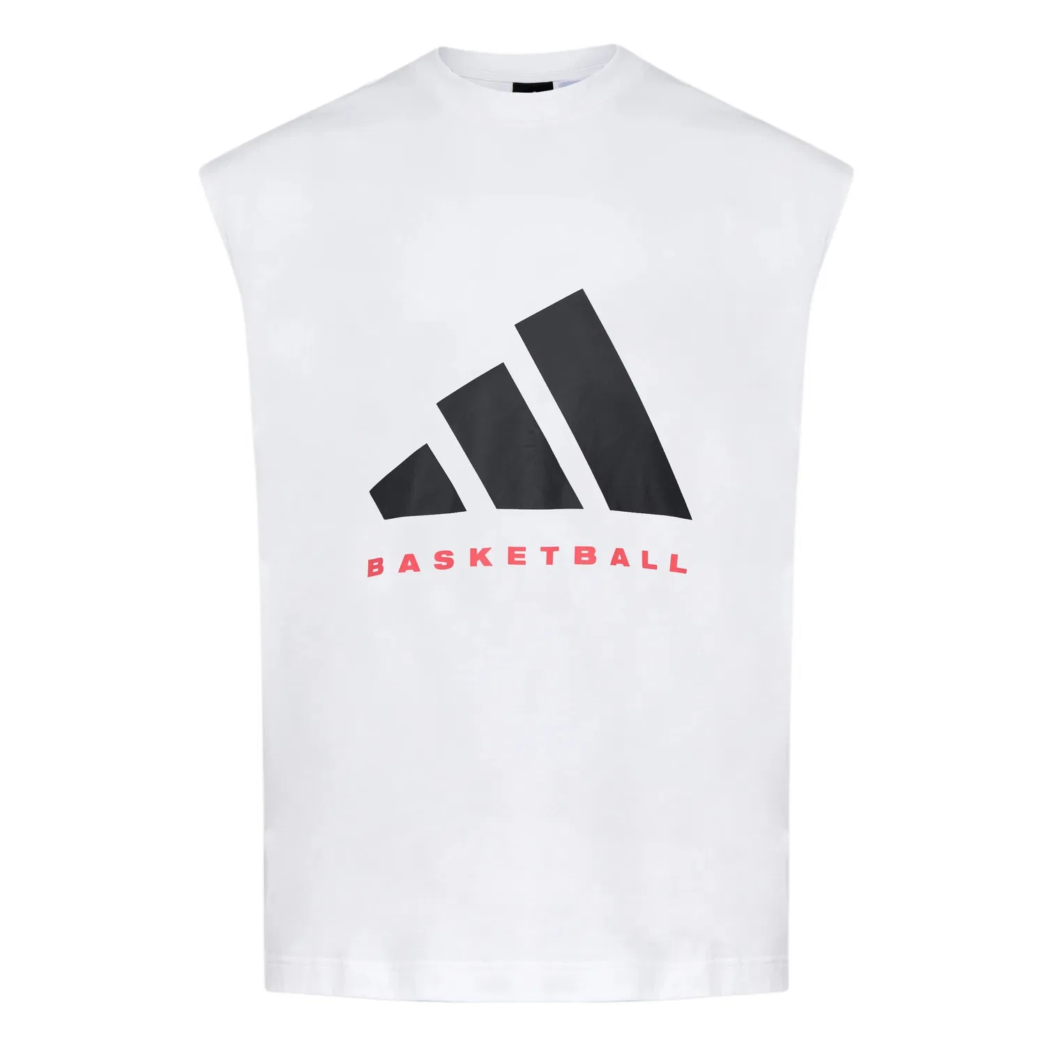 Футболка без рукавов Adidas White/Bright Red