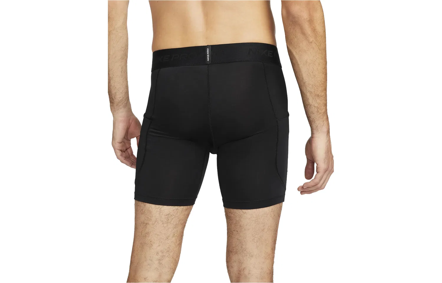 Мужские фитнес-шорты Pro Dri-FIT Nike, Black — фото 3