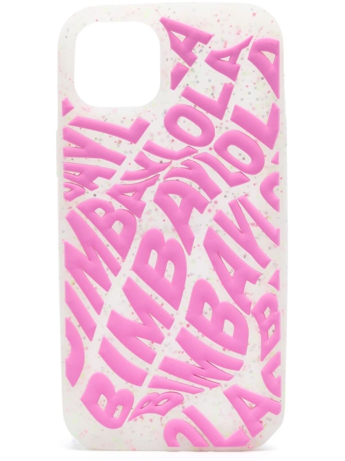 

Bimba y Lola чехол для iPhone 15 Plus с блестками, нейтральный цвет