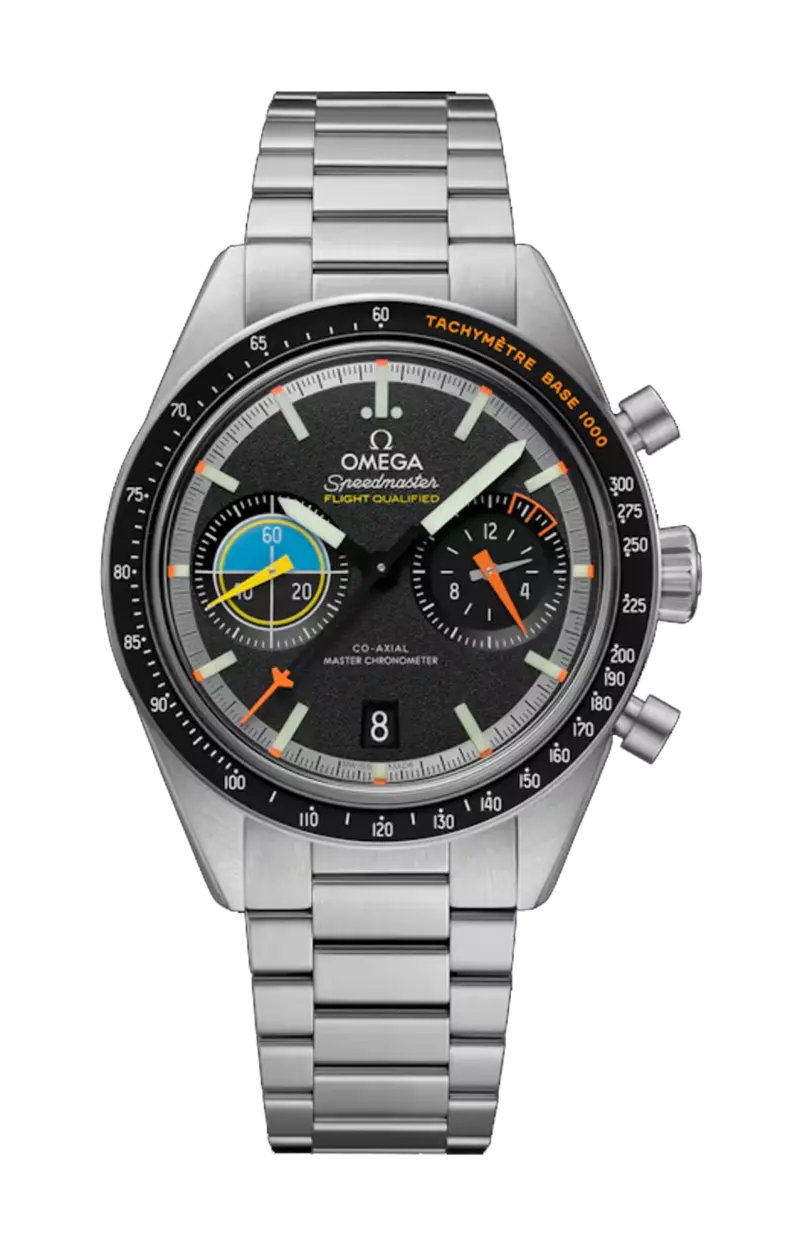 

Speedmaster pilot 40,85 мм, сталь на стали - 332.10.41.51.01.002 OMEGA