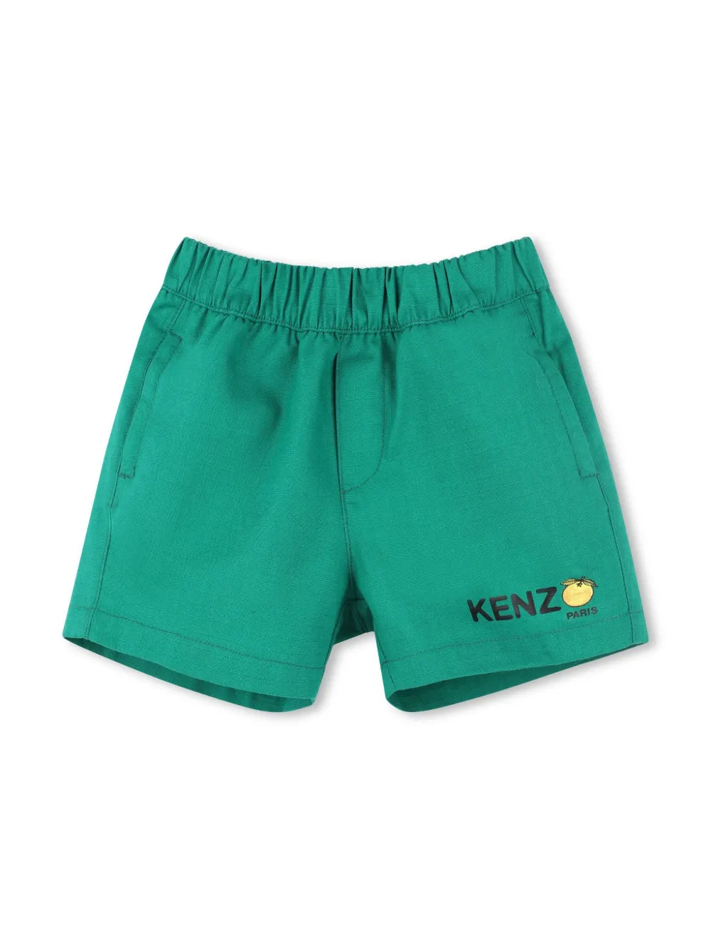 

Шорты с логотипом Kenzo Kids, зеленый