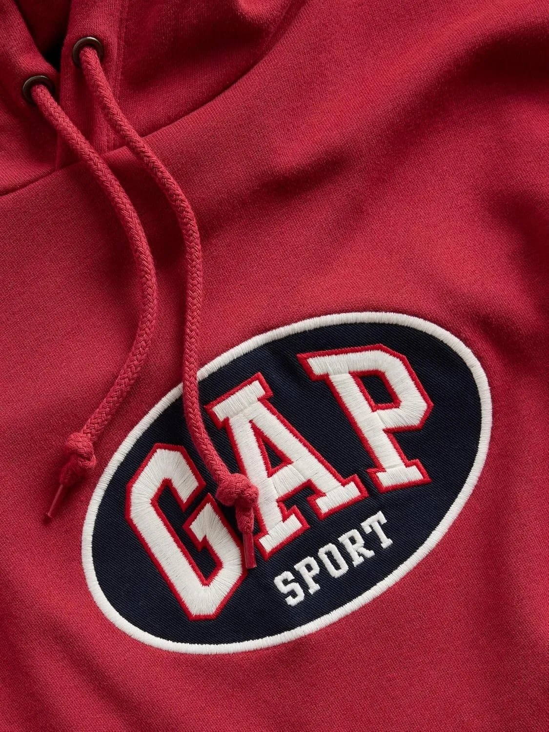 Толстовка GAP French Terry с овальным логотипом — фото 4