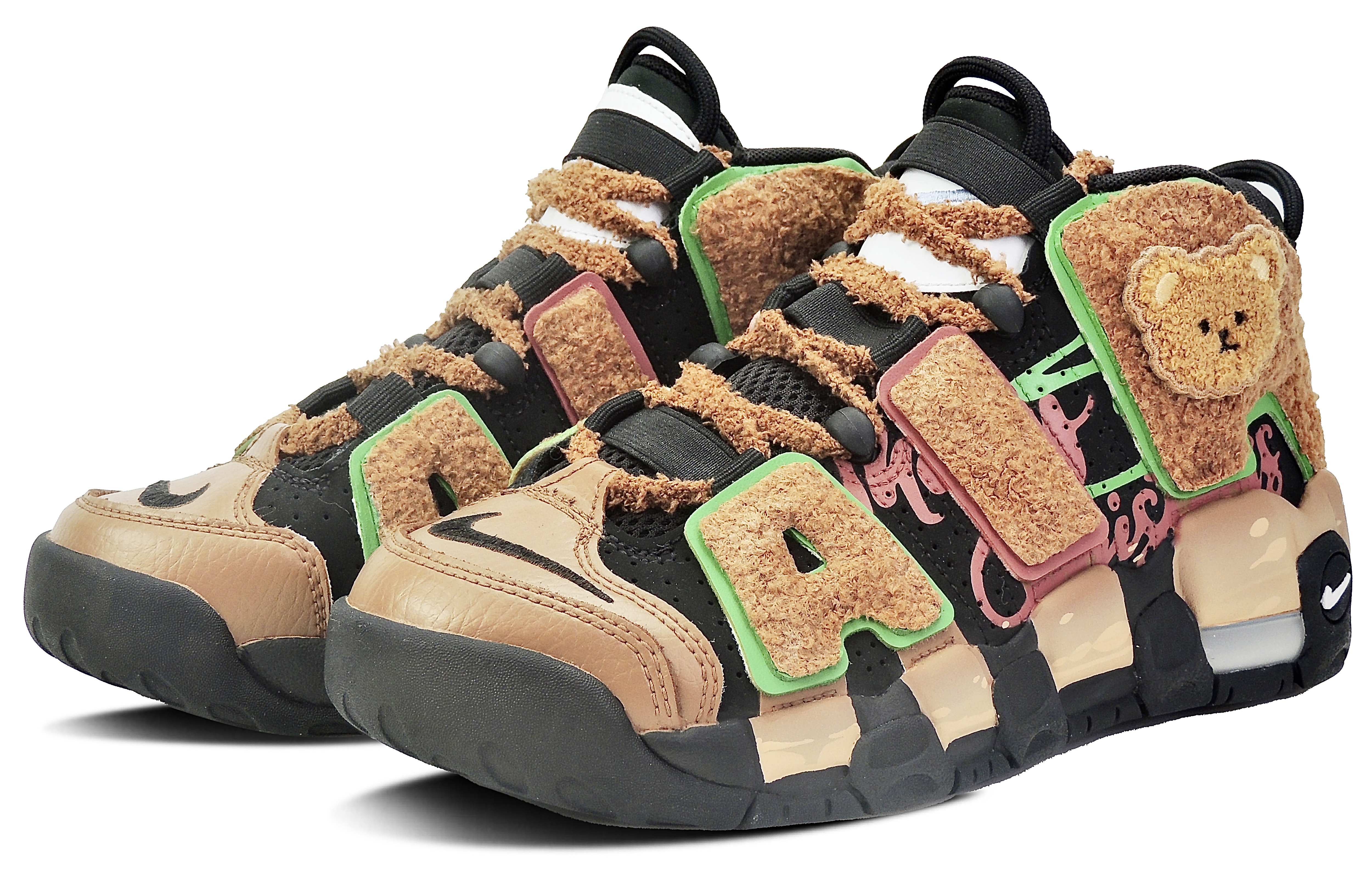 

Женские баскетбольные кроссовки Nike Air More Uptempo Vintage, Brown