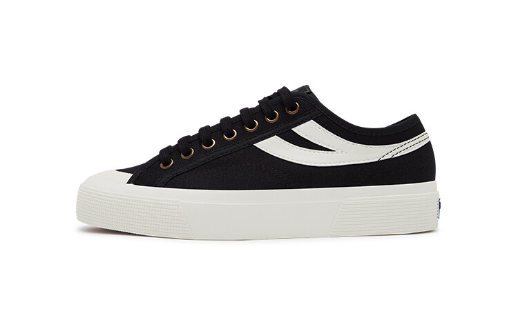 

Кеды унисекс с низким верхом черного цвета Superga