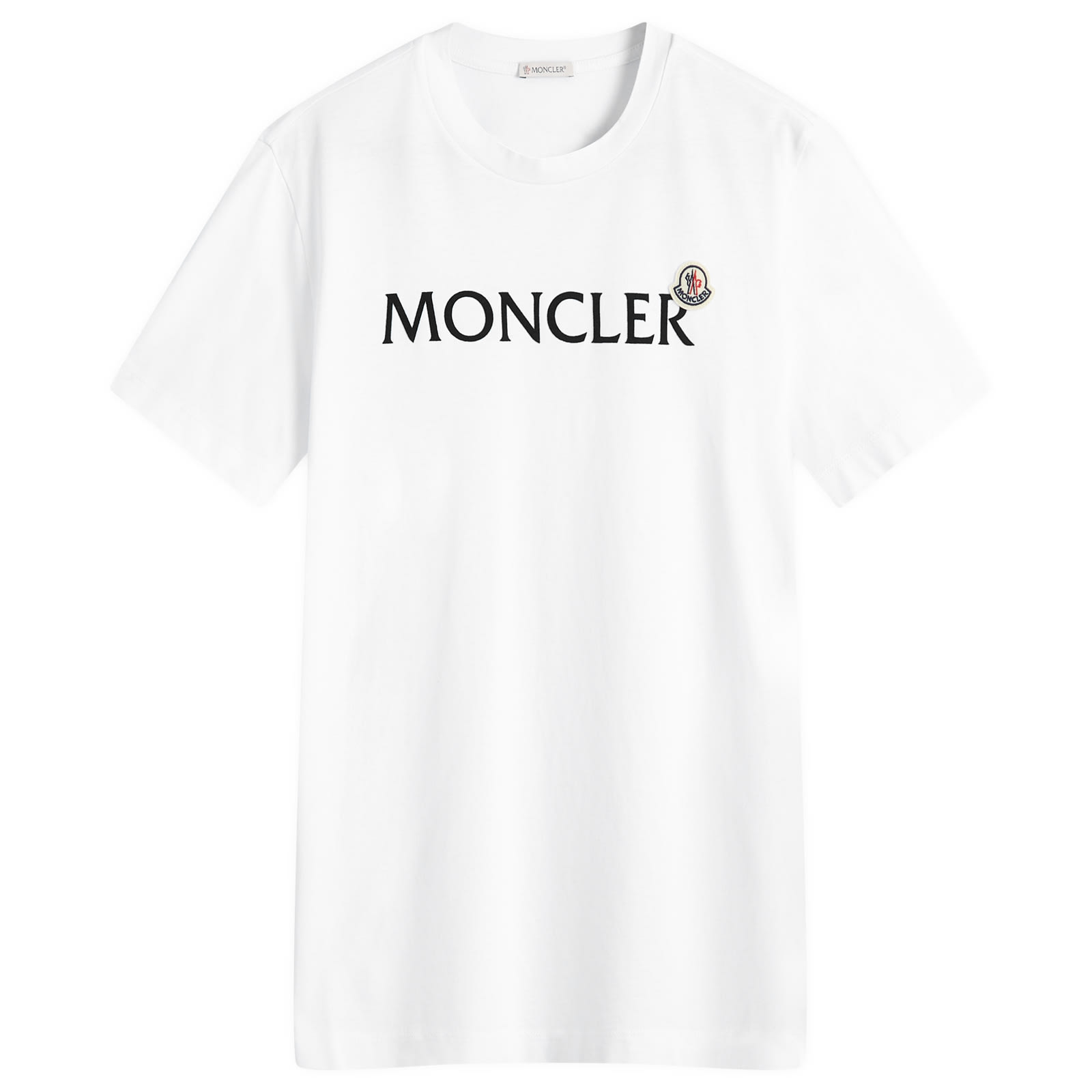 

Футболка Moncler Text Logo T-Shirt, белый