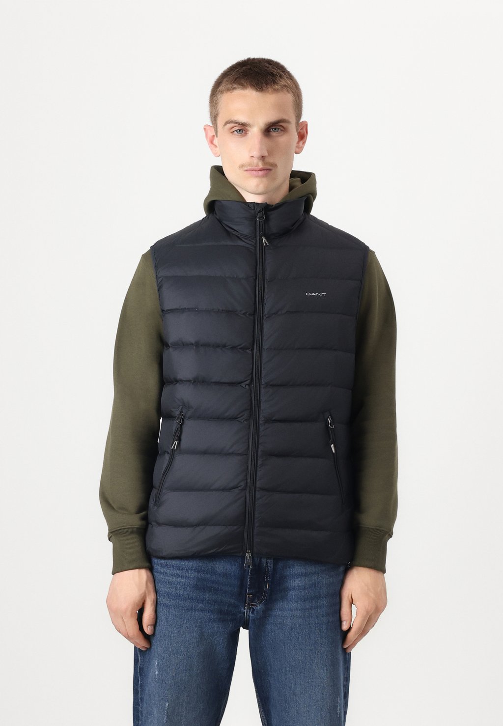 

Жилет LIGHT VEST - Down jacket GANT, черный