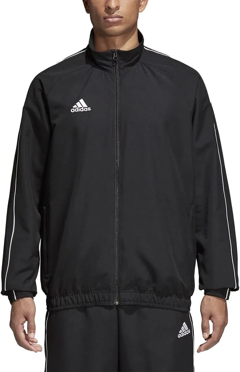 Куртка Adidas Core 18 Presentation мужская, черно-белый