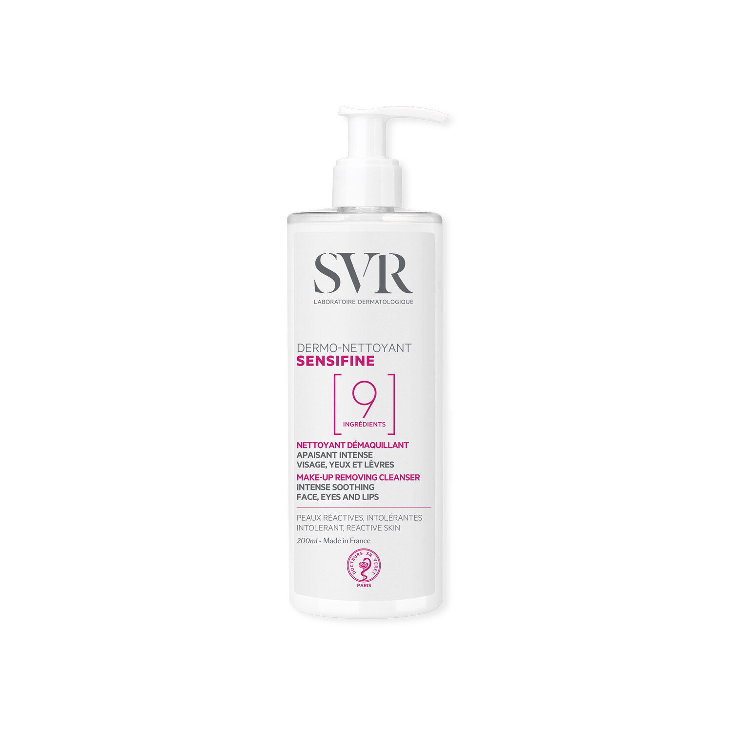 

Гель для очищения лица и снятия макияжа Svr Sensifine, 400 мл