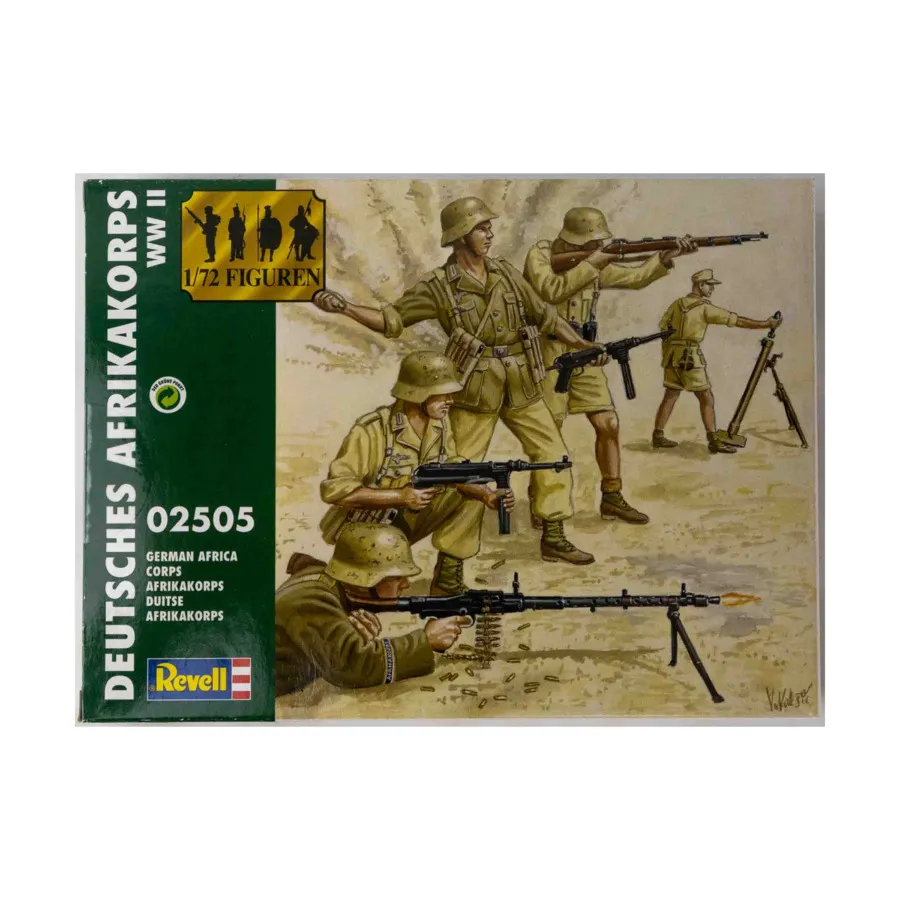

Немецкий африканский корпус, WWI Miniatures (1:72) (Revell/Monogram)