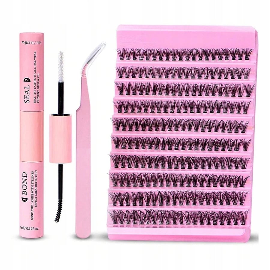

Набор для наращивания ресниц Bonding Lash Starter Kit. Самостоятельное изготовление накладных ресниц + аксессуары Project Lashes