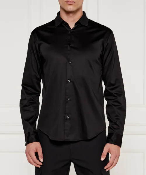

Рубашка Regular fit Armani Exchange, черный