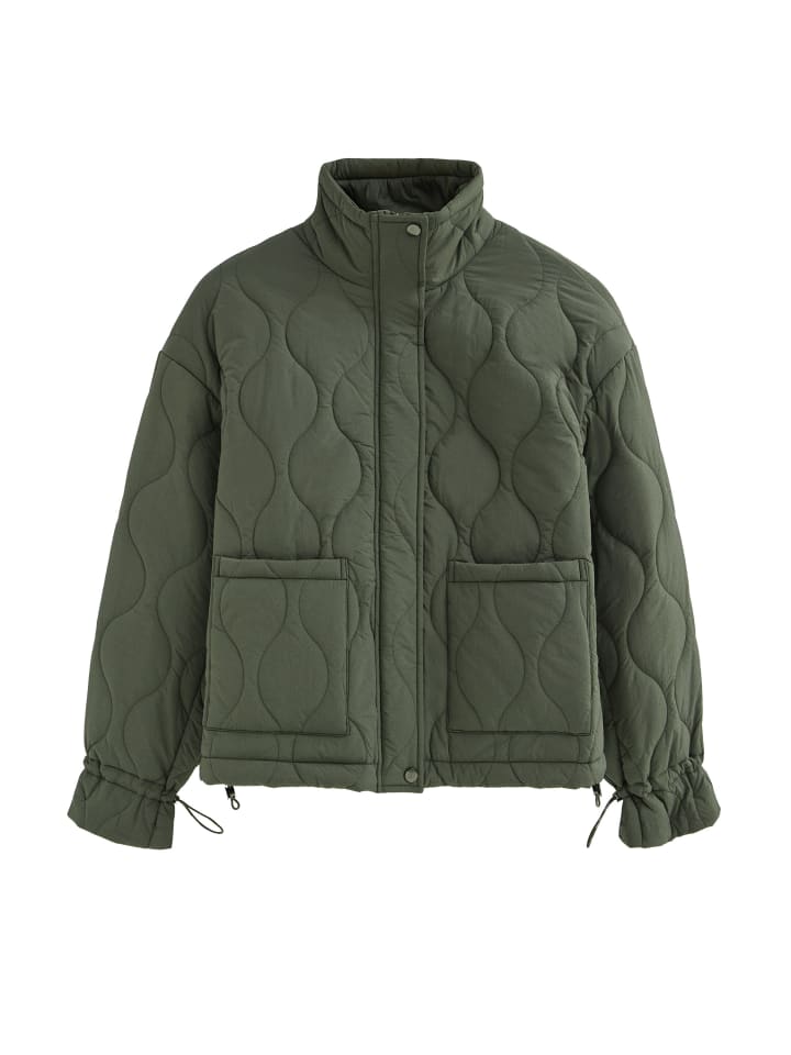 

Polo Club Стеганая куртка лесного зеленого цвета