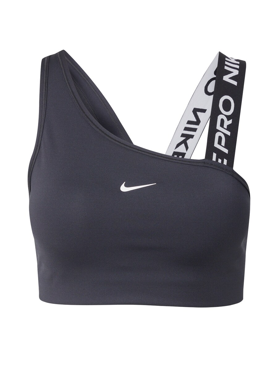 

Спортивный бюстгальтер без косточек NIKE SWOOSH, черный