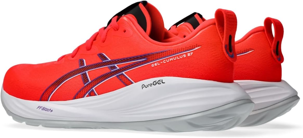 Мужские кроссовки для бега ASICS Gel-Cumulus 27, белый/красный — фото 3