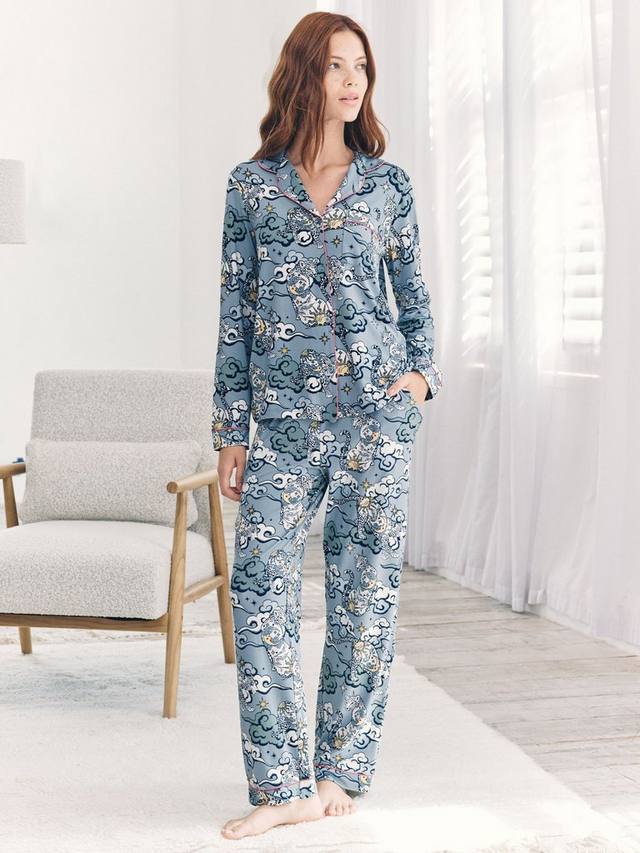 

Комплект пижамы Dream Leopard Chelsea Peers, Blue