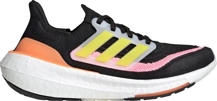 

Кроссовки Wmns UltraBoost Light 'Black Yellow Orange', черный