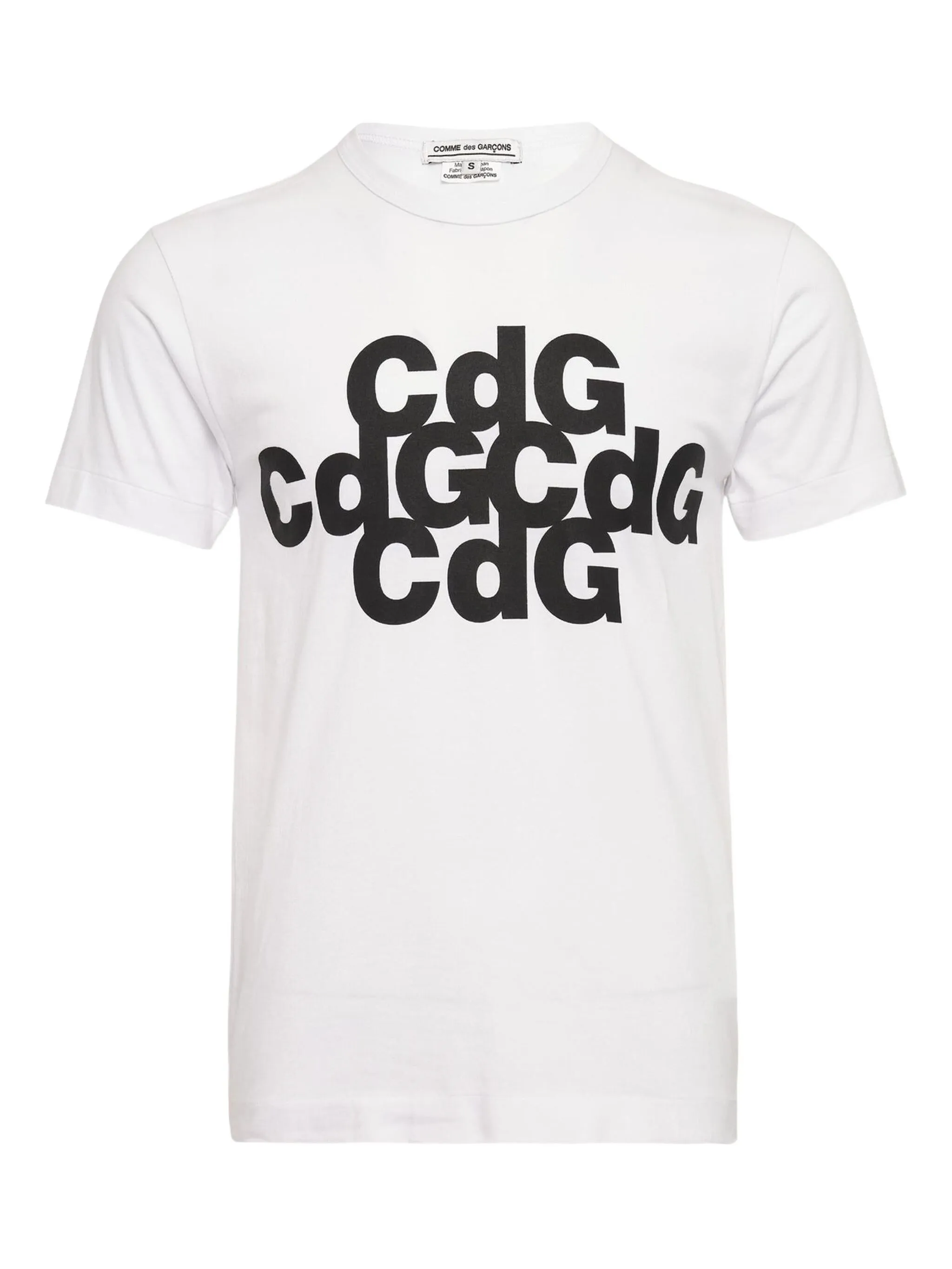 

Футболка с короткими рукавами Comme Des Garçons, белый