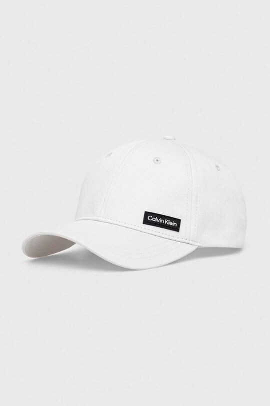 

Хлопковая бейсболка Calvin Klein, белый