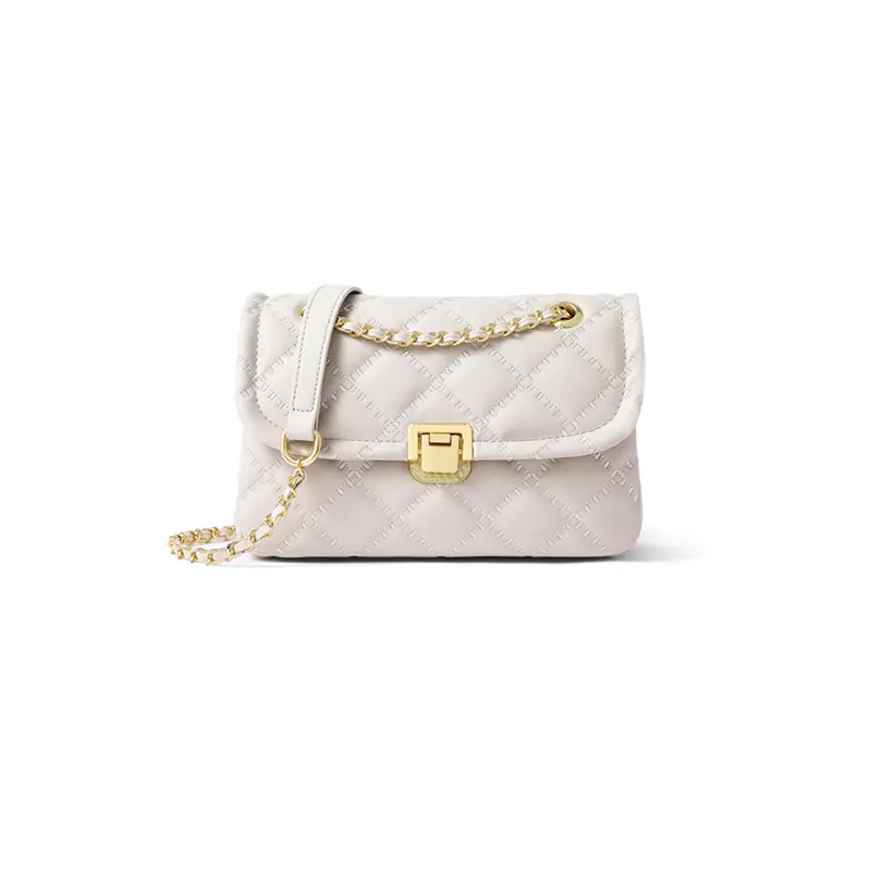 

Сумка-мессенджер Trumpets из коровьей кожи, квадратная, через плечо, женская, цвета экрю VINEY, Ecru+V90841