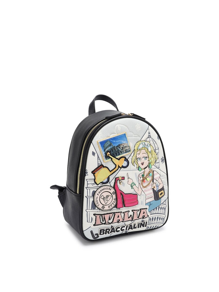 

Рюкзак Braccialini Backpack, белый