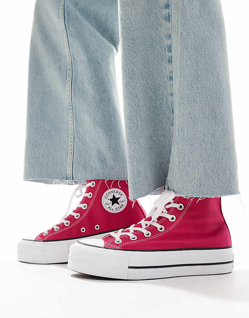 

Кроссовки Converse – Chuck Taylor All Star Lift Hi – цвета Rosa