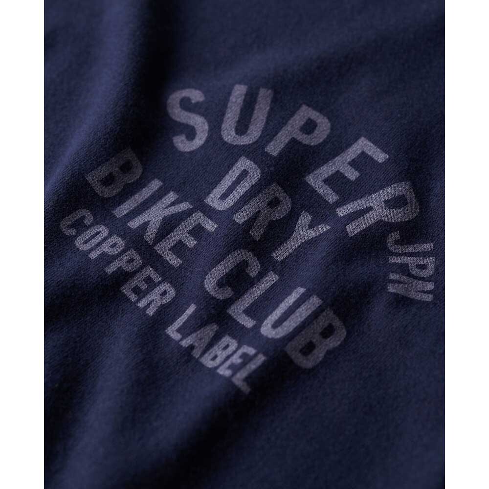 Футболка с коротким рукавом Superdry Copper Label Chest Graphic, синий — фото 4