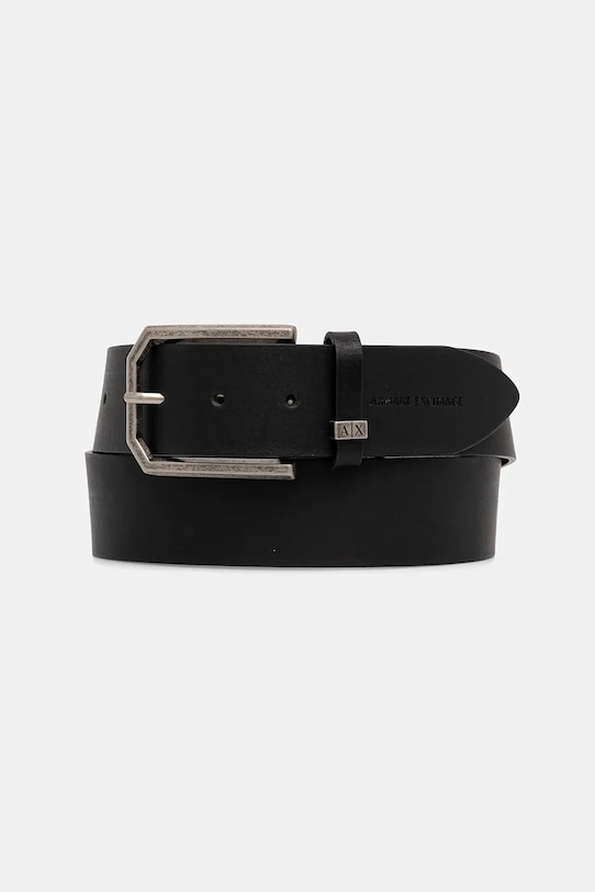 

Кожаный ремень Armani Exchange, черный