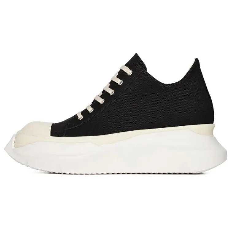 Rick Owens DRKSHDW Кеды low top canvas мужские черные